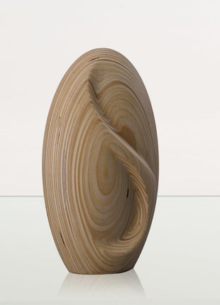 Wooden Cremation Urn "Eternity" - Premium Plywood Urn