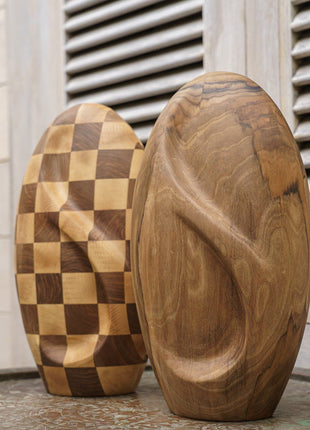 Wooden Urn for Ashes "Eternity" - Genuine Walnut Urn