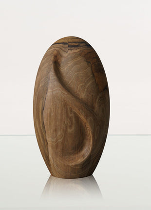 Wooden Urn for Ashes "Eternity" - Genuine Walnut Urn