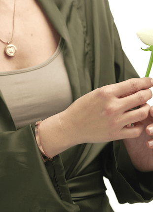 Cremation Bracelet  – Elegance | Stainless Steel | Memorial Jewelry 