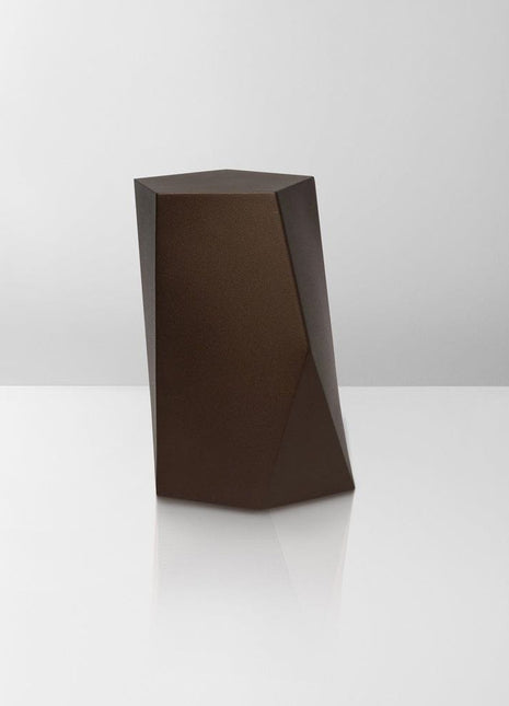 Handmade Urn "Crystal" - Stainless Steel | Copper Matte