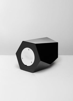 Handmade Urn "Crystal"  - Stainless Steel | Pearly Black
