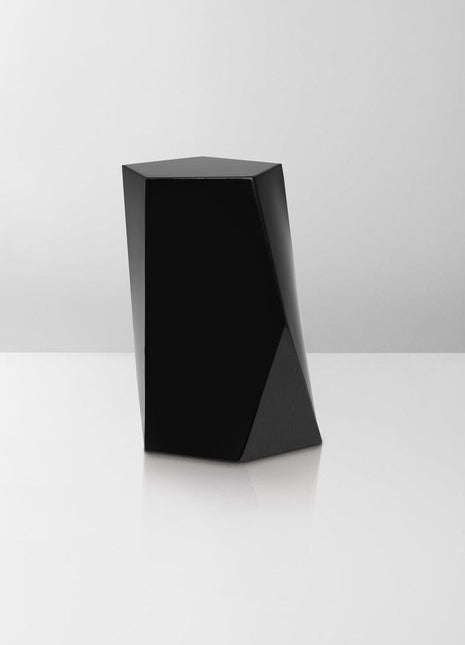 Handmade Urn "Crystal"  - Stainless Steel | Pearly Black