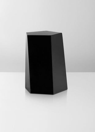 Handmade Urn "Crystal"  - Stainless Steel | Pearly Black