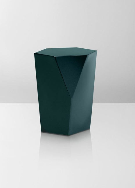 Handmade Urn "Crystal"  - Stainless Steel | Pearly Green