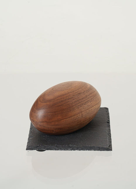 Wooden Keepsake Urn "Palm Stone" - Genuine Walnut