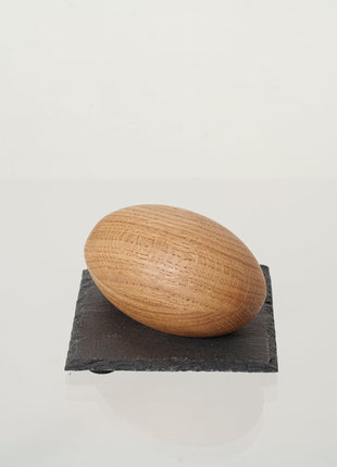 Wooden Keepsake Urn "Palm Stone" - Oak