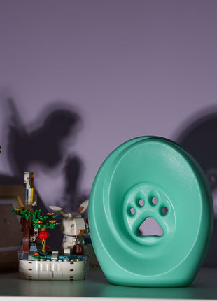Legacy Paw Cremation Urn - Mint | Pet Urn