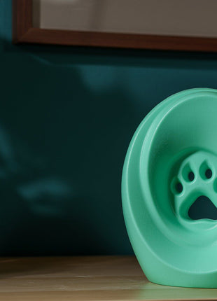 Legacy Paw Cremation Urn - Mint | Pet Urn