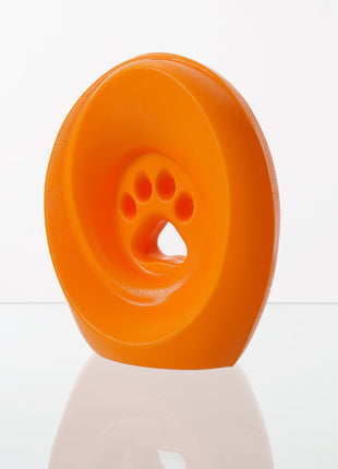 Legacy Paw Cremation Urn - Orange | Pet Urn