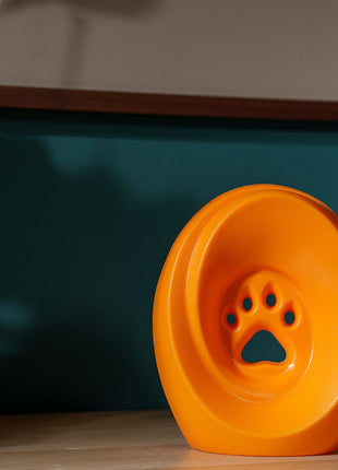 Legacy Paw Cremation Urn - Orange | Pet Urn