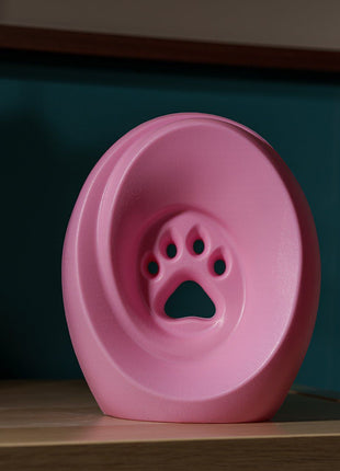 Pulvis Art Urns Legacy Paw Cremation Urn - Pink | Pet Urn