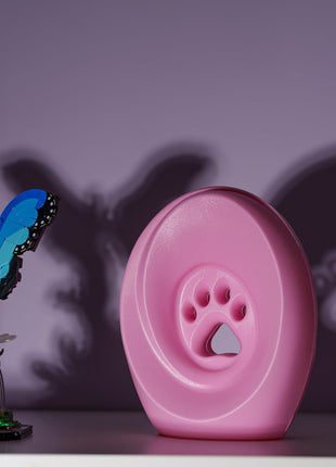 Legacy Paw Cremation Urn - Pink | Pet Urn