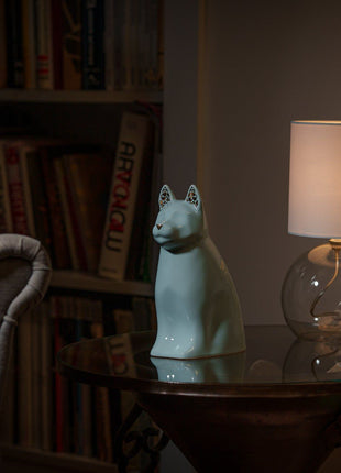 "Arlo" Pet Urn for Dog - Baby Blue | Ceramic | Handmade
