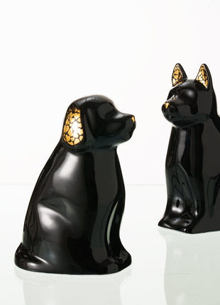 "Arlo" Pet Urn for Dog - Black | Ceramic | Handmade