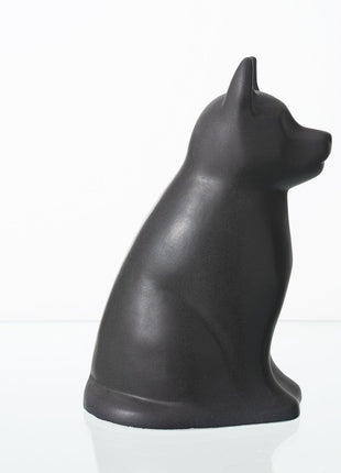 "Arlo" Pet Urn for Dog -  Grey Matte | Ceramic | Handmade