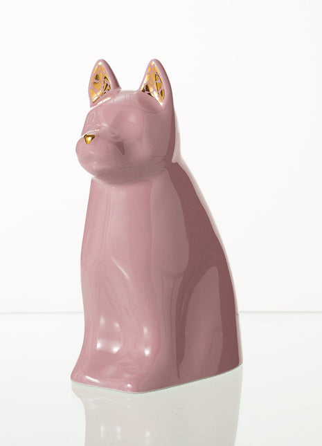 "Arlo" Pet Urn for Dog - Pink | Ceramic | Handmade