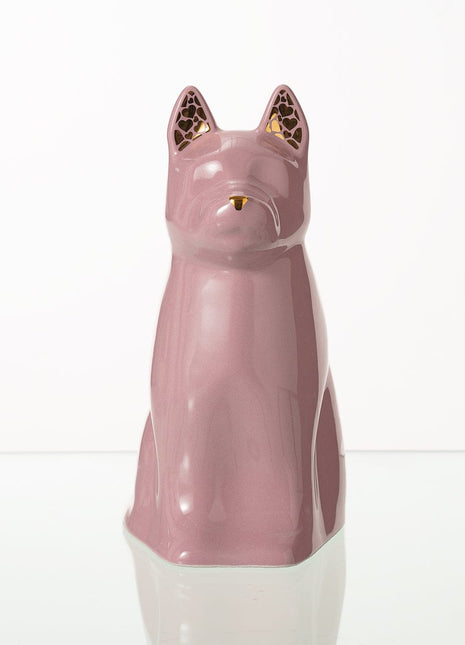 "Arlo" Pet Urn for Dog - Pink | Ceramic | Handmade