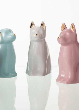 "Arlo" Pet Urn for Dog - Pink | Ceramic | Handmade