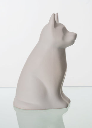 "Arlo" Pet Urn for Dog -  White Matte  | Ceramic | Handmade
