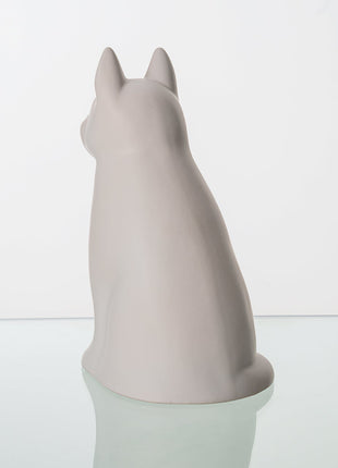 "Arlo" Pet Urn for Dog -  White Matte  | Ceramic | Handmade