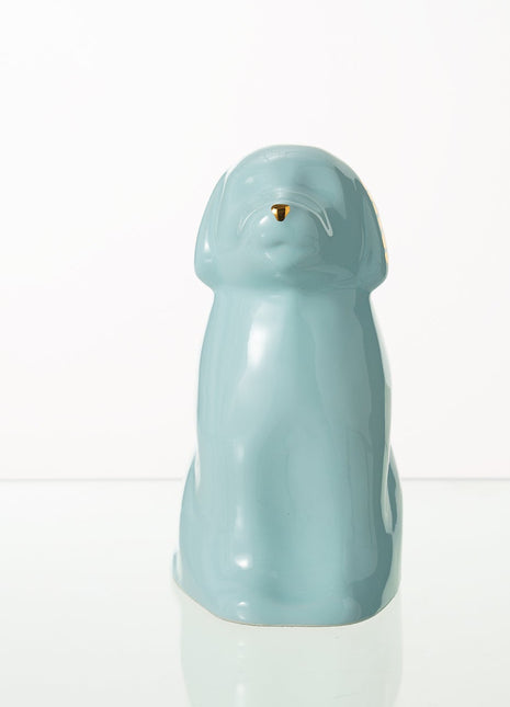 "Rocky" Pet Urn for Dog - Baby Blue | Ceramic | Handmade