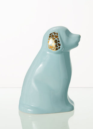 "Rocky" Pet Urn for Dog - Baby Blue | Ceramic | Handmade