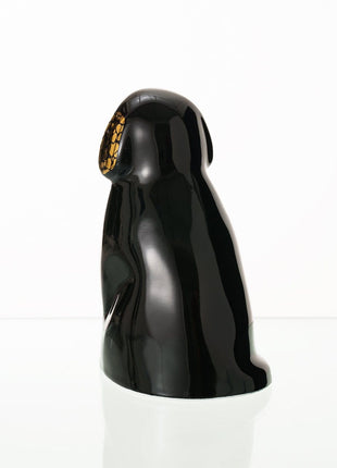 "Rocky" Pet Urn for Dog -  Black| Ceramic | Handmade