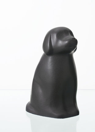 "Rocky" Pet Urn for Dog -  Grey Matte| Ceramic | Handmade