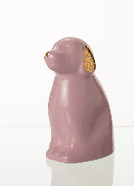 "Rocky" Pet Urn for Dog - Pink | Ceramic | Handmade