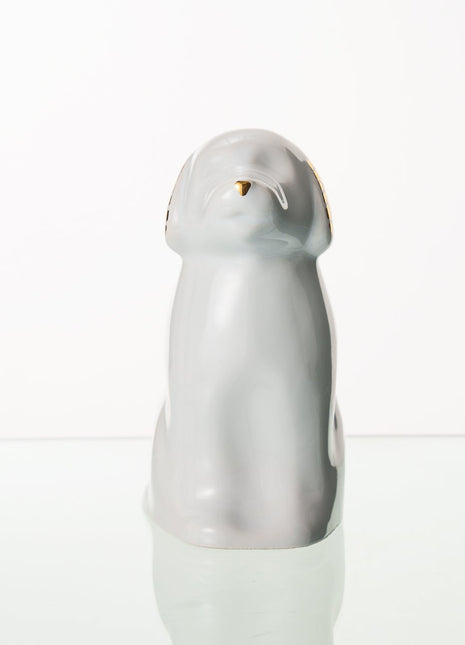 "Rocky" Pet Urn for Dog - White | Ceramic | Handmade