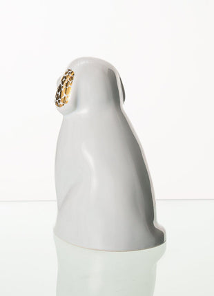 "Rocky" Pet Urn for Dog - White | Ceramic | Handmade