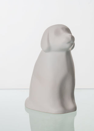 "Rocky" Pet Urn for Dog - White Matte | Ceramic | Handmade