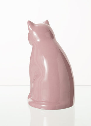 "Elvi" Pet Urn for Cat - Pink| Ceramic | Handmade